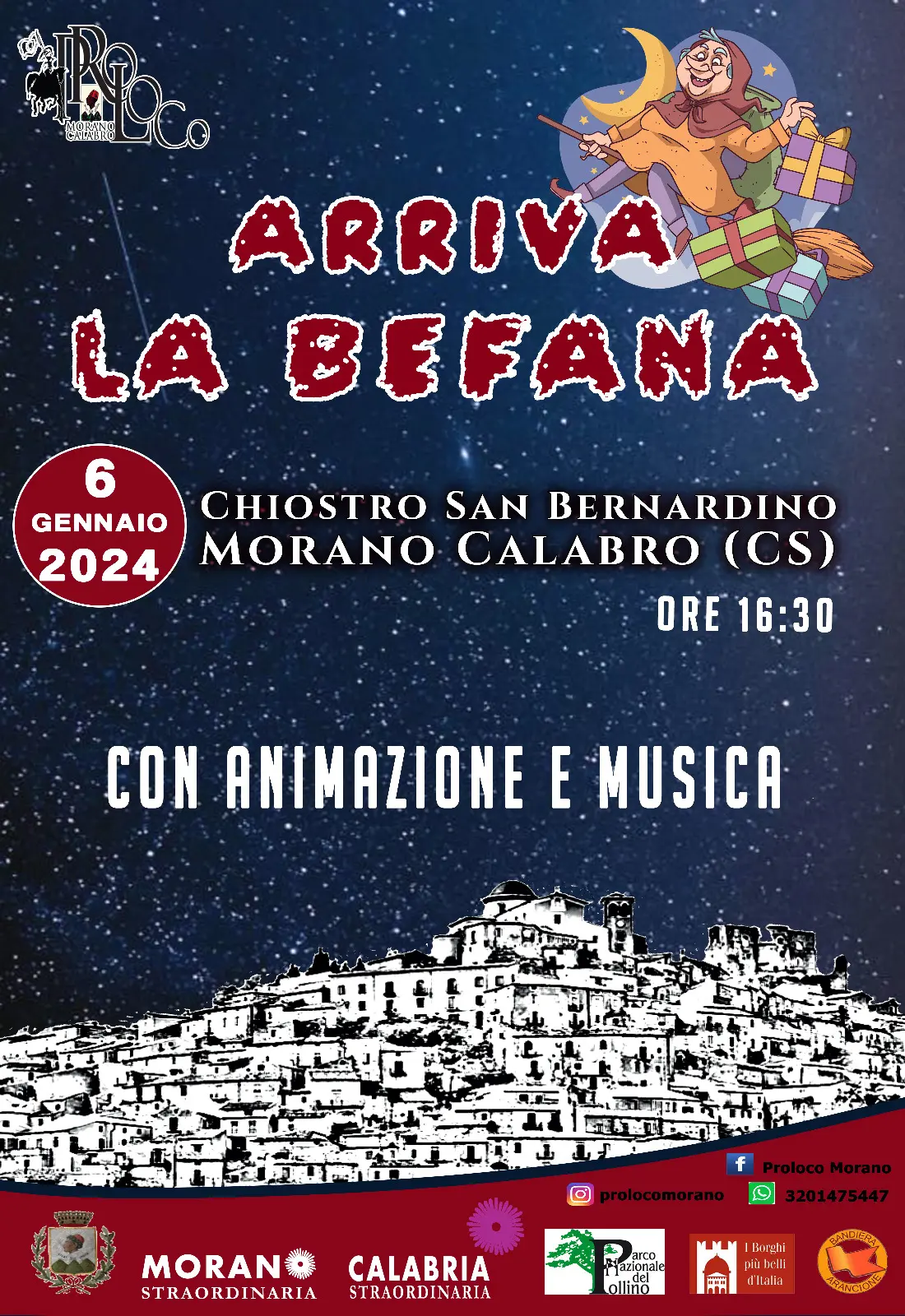 Arriva la befana 6-01-2024