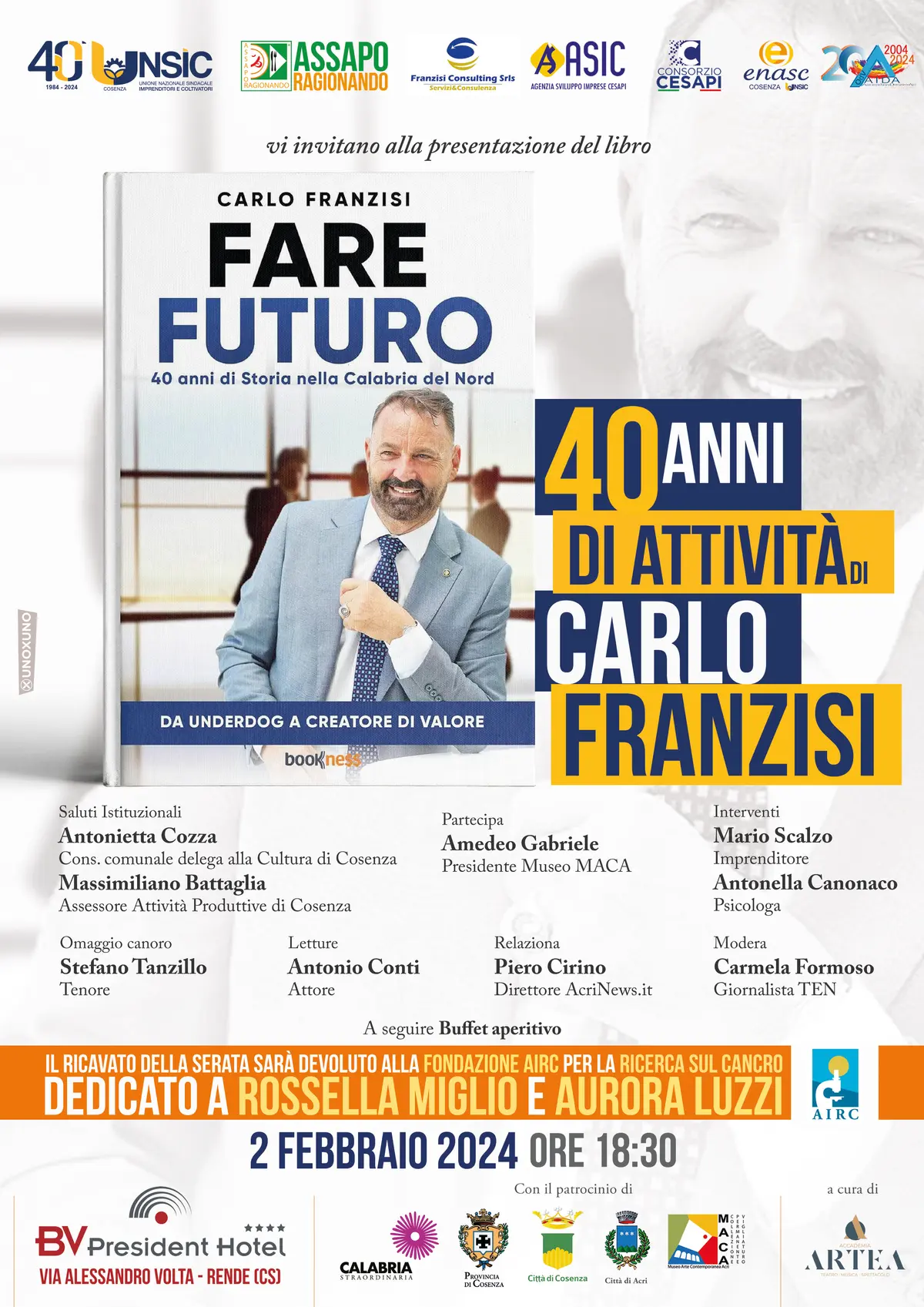 Presentazione Libro Carlo Franzisi