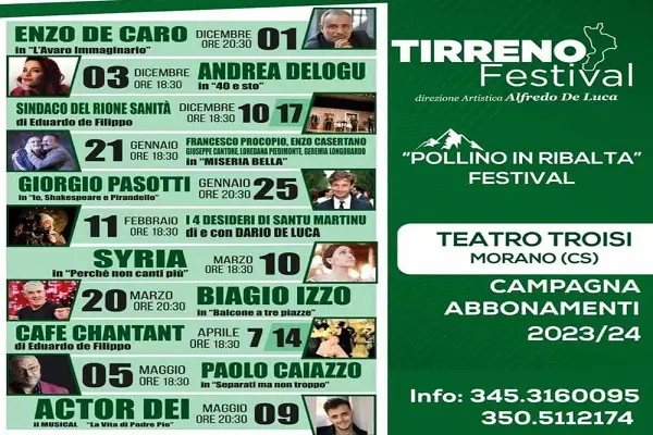 Pollino in Ribalta Festival 2023-2024