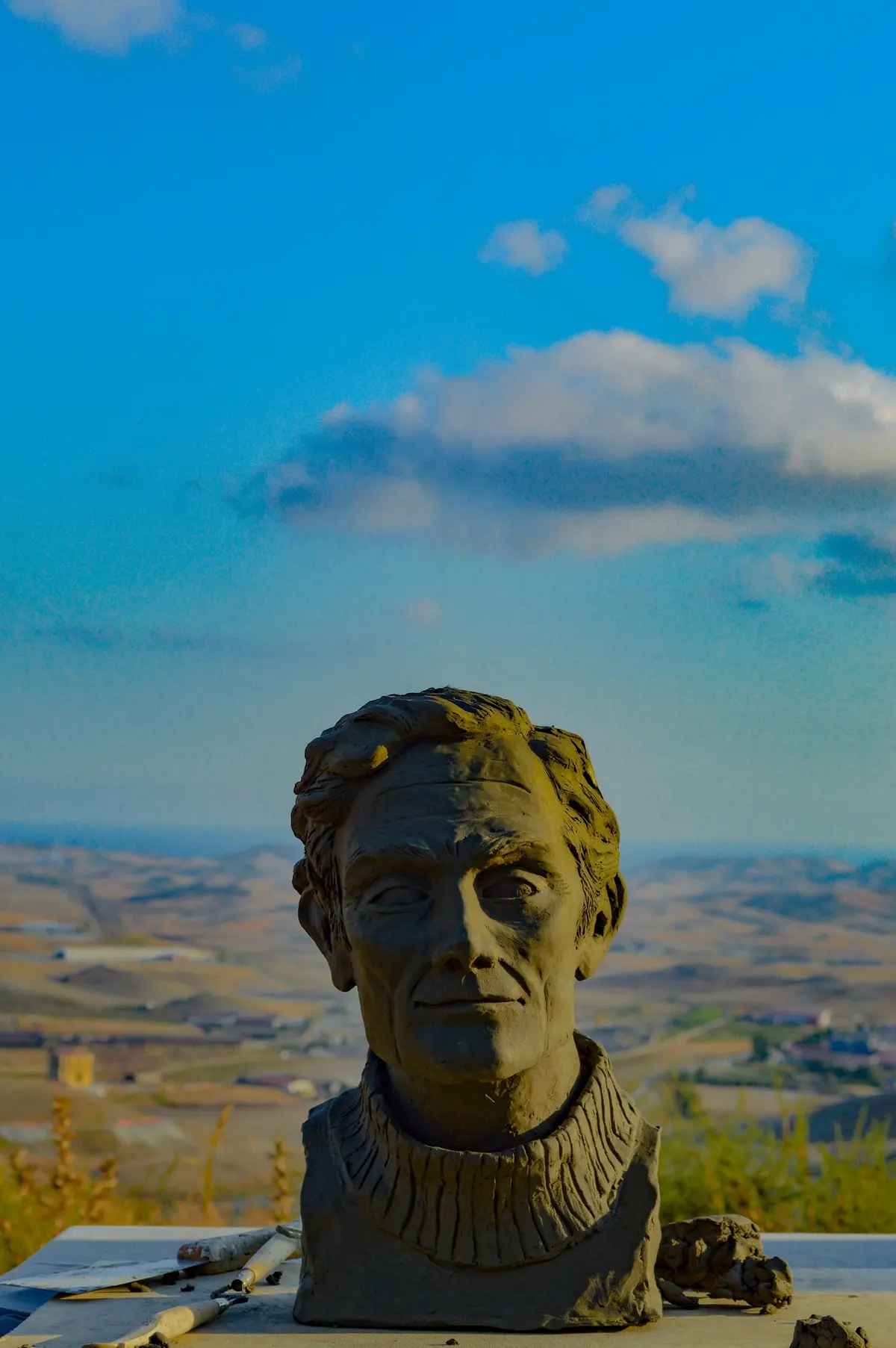 Statua Pasolini a  Cutro