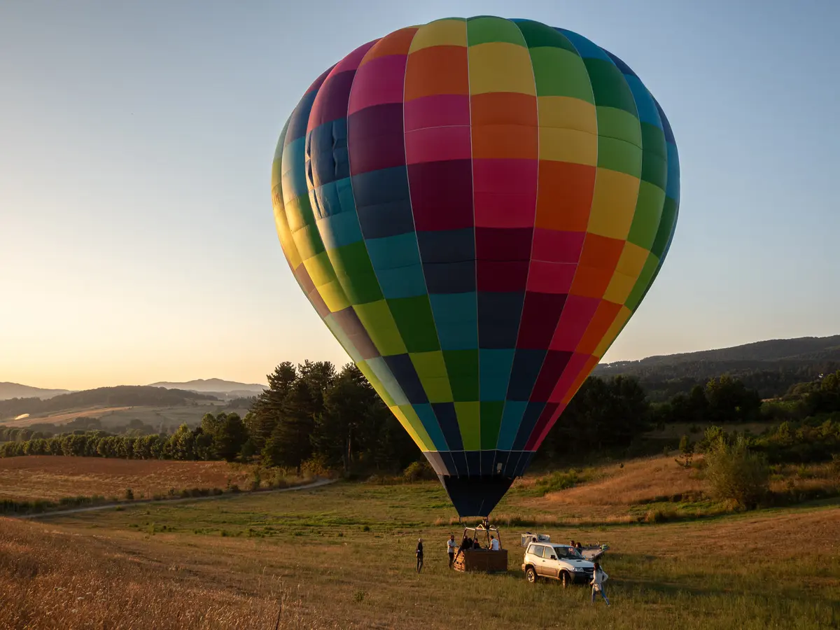 Volo in mongolfiera in Calabria