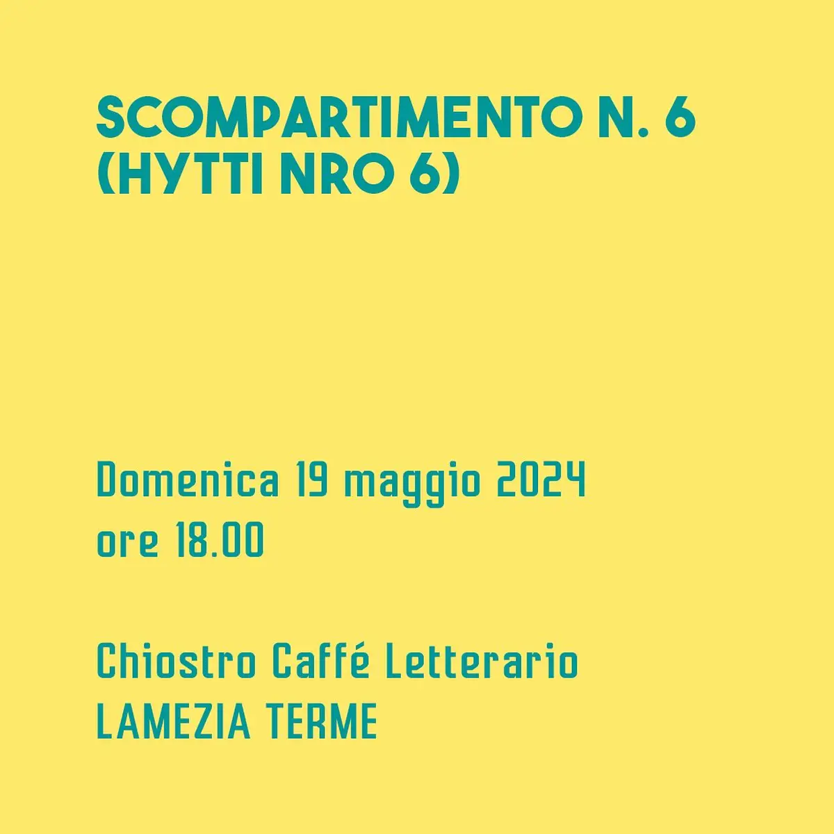 Scompartimento n.6