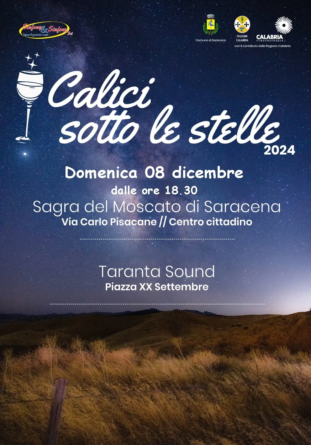 Calici sotto le Stelle