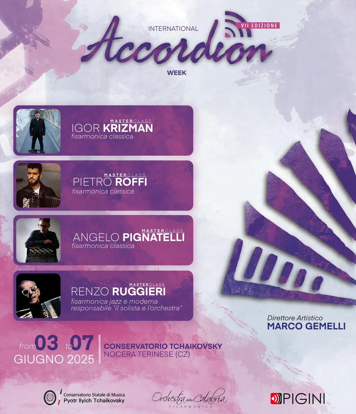 Evento International Accordion Week a Nocera Terinese