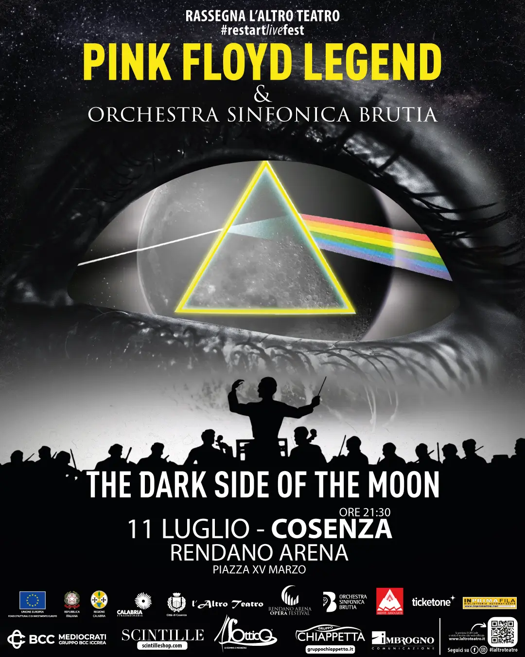 Locandina evento Pink Floyd Legend