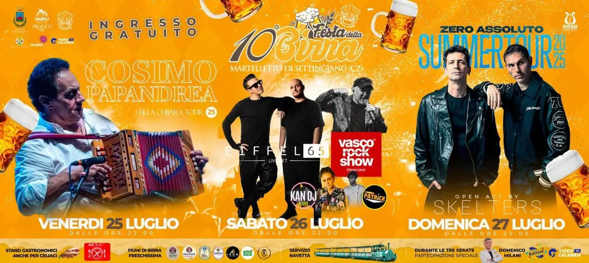Locandina evento Festa della Birra a Settingiano