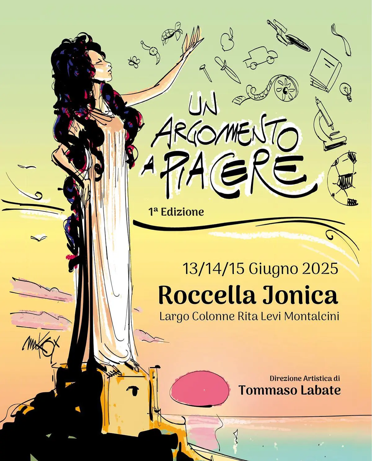 Locandina evento Festival dell'Argomento a Piacere