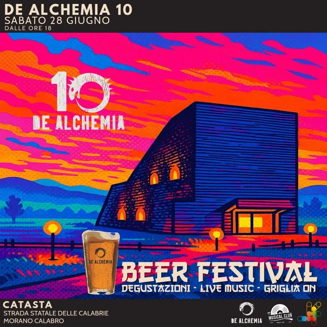 Locandina evento De Alchemia Beer Festival