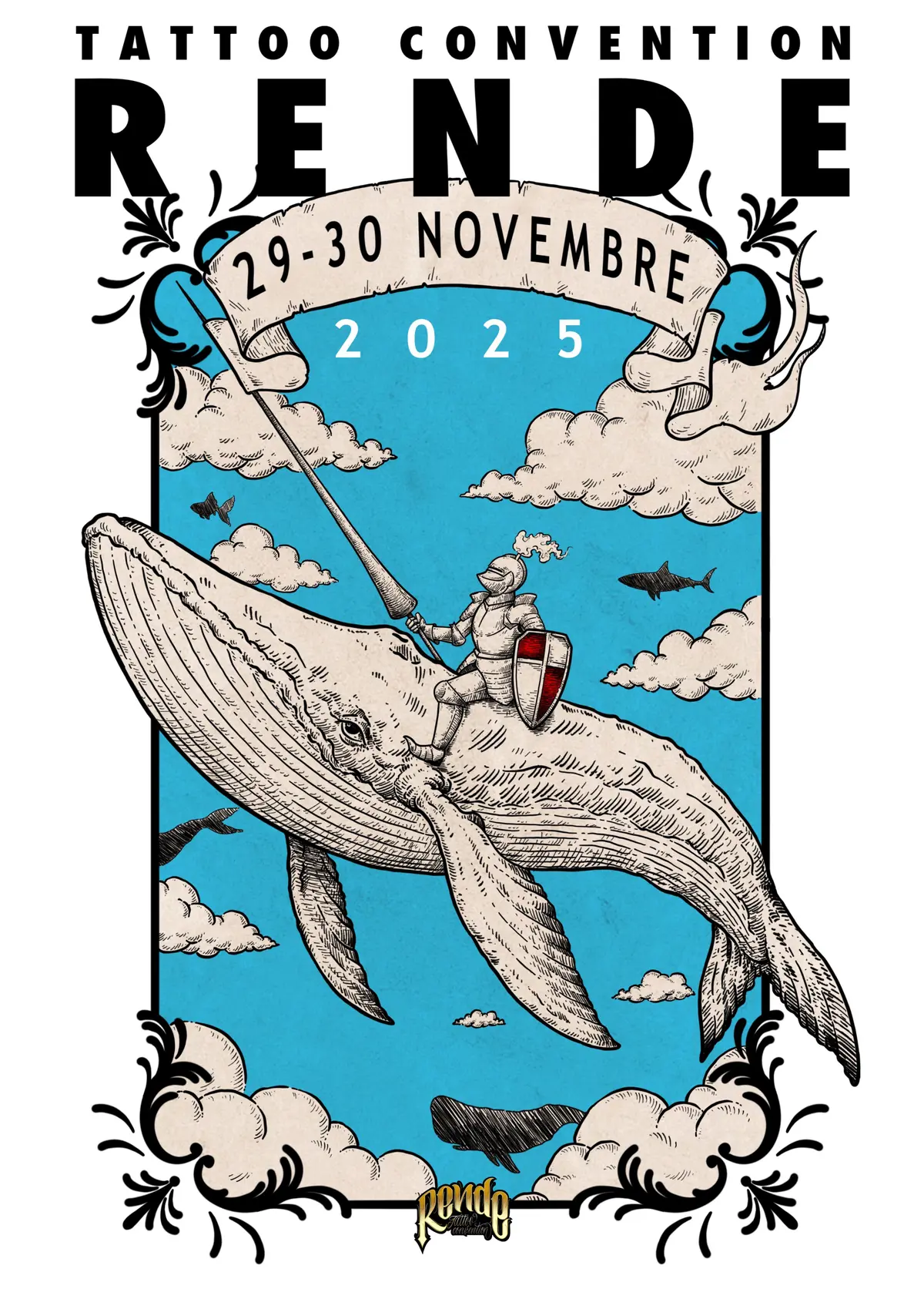 Locandina evento Rende tattoo convention