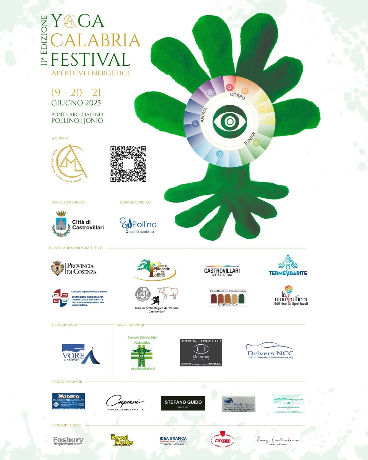 Locandina evento Yoga Calabria Festival