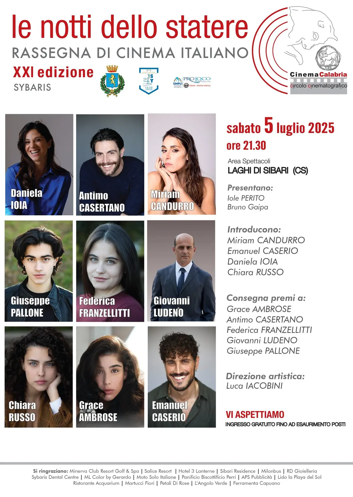 Locandina evento Le notti dello statere