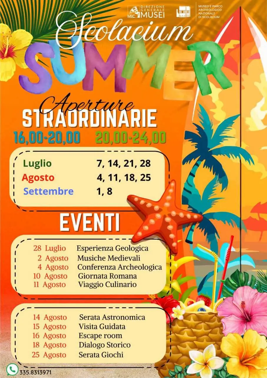 Locandina evento Scolacium Summer