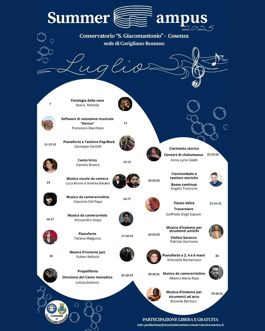 Locandina evento Summer Campus