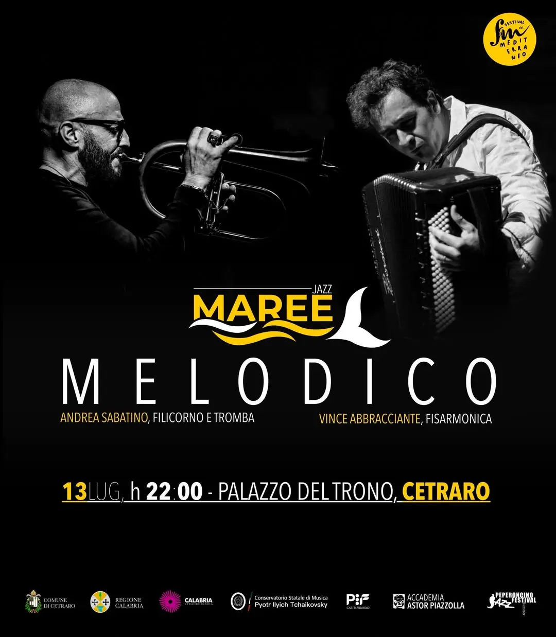 Locandina evento  Maree Jazz Melodico