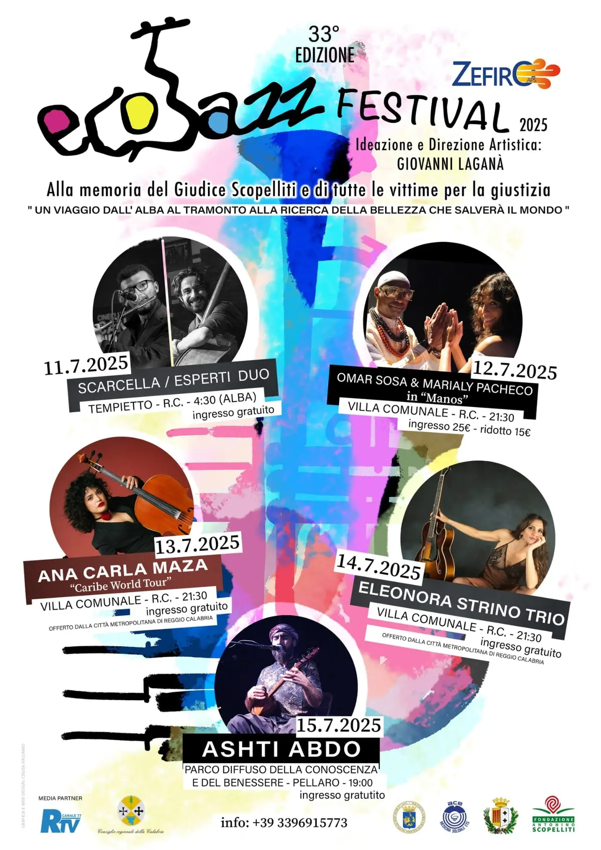 Locandina evento Ecojazz festival