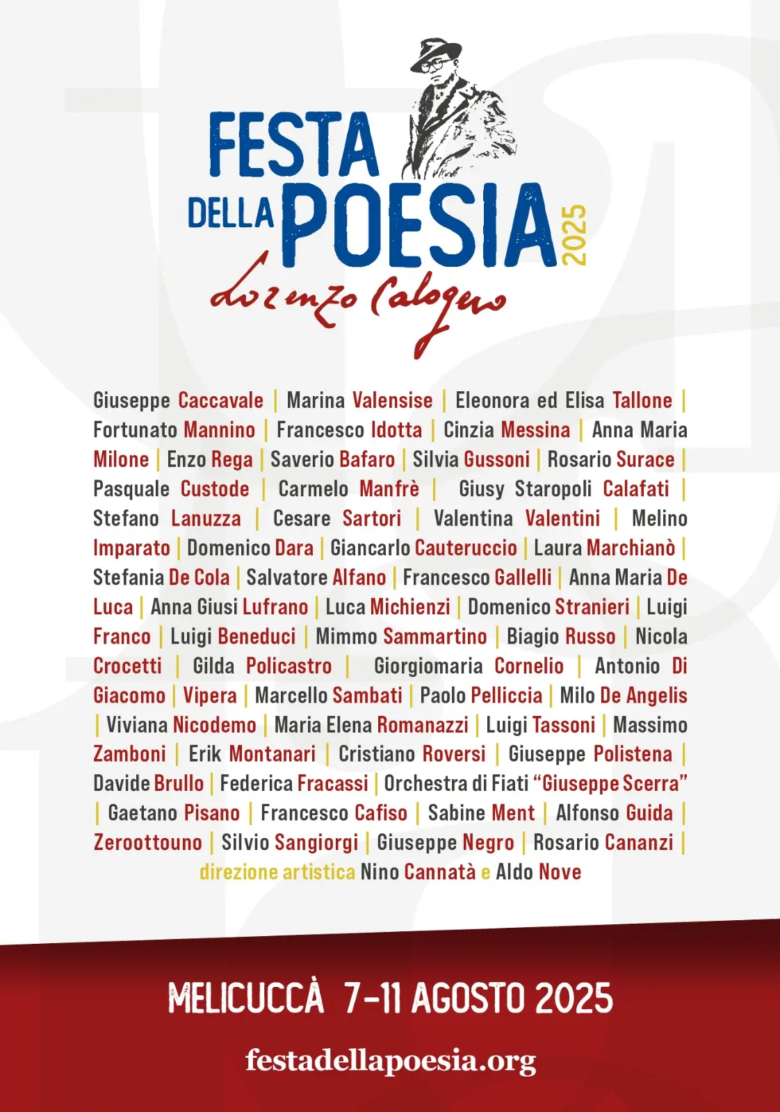 Locandina evento Festa della poesia