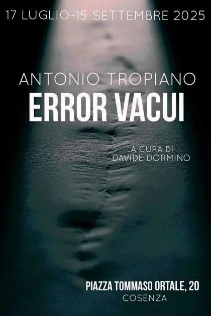 Locandina mostra Error Vacui