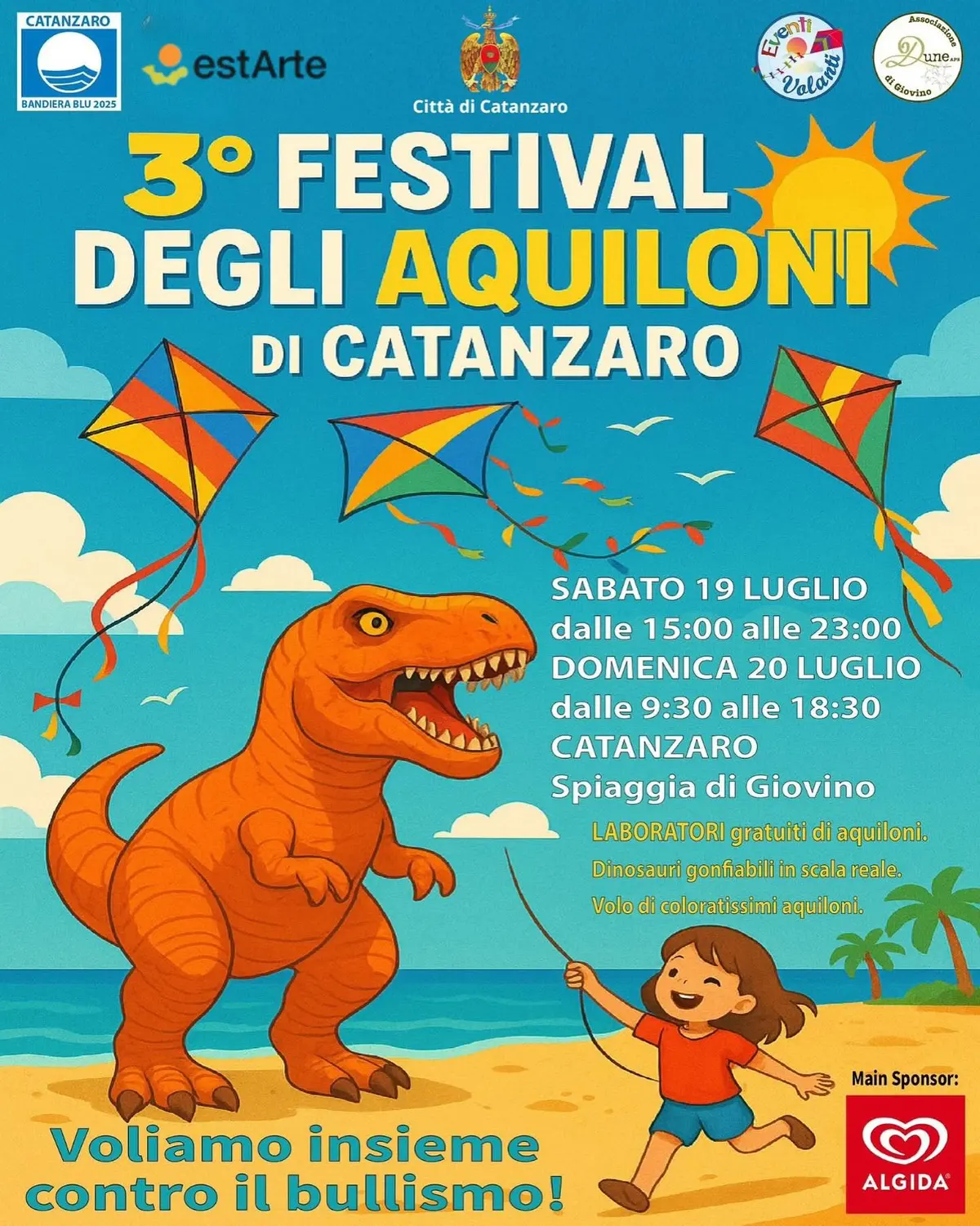 Locandina evento Festival degli aquiloni