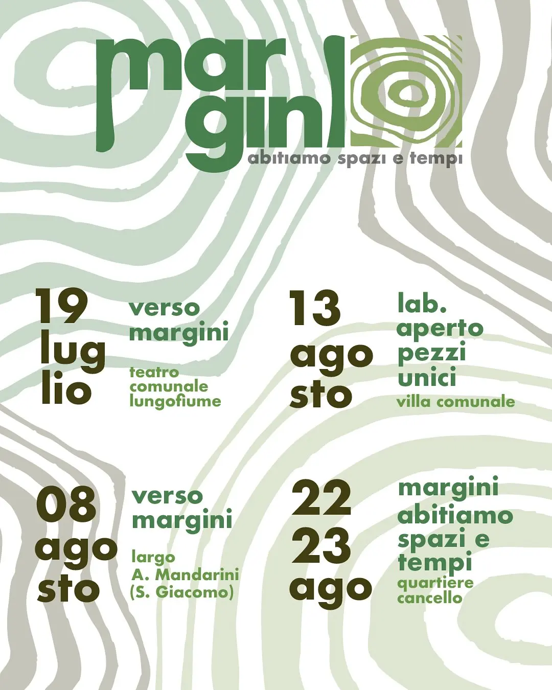 Locandina evento Margini Festival