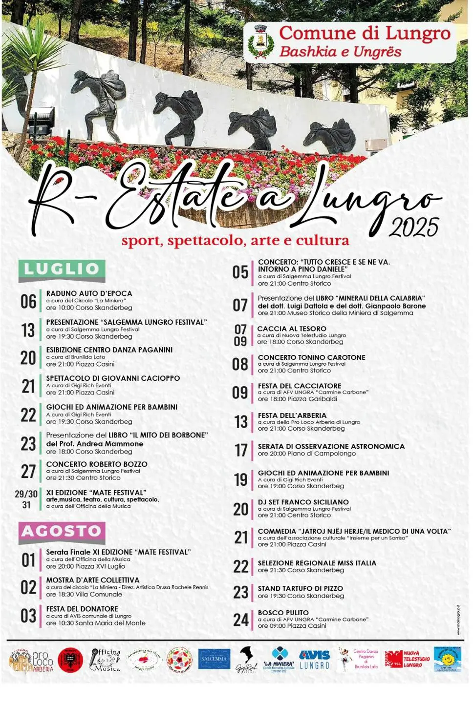 Calendario eventi Estate a Lungro