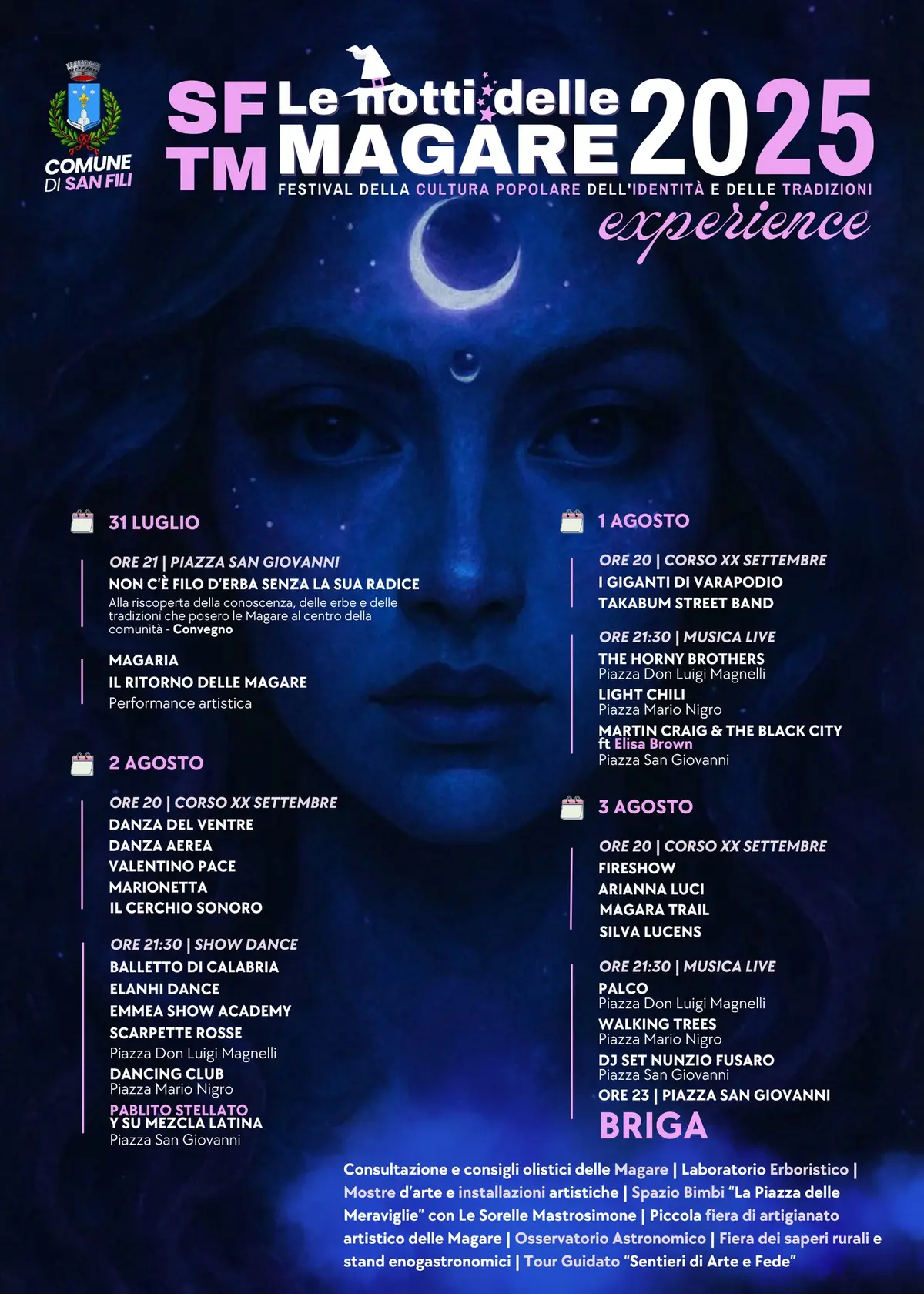 Locandina evento Le notti delle magare