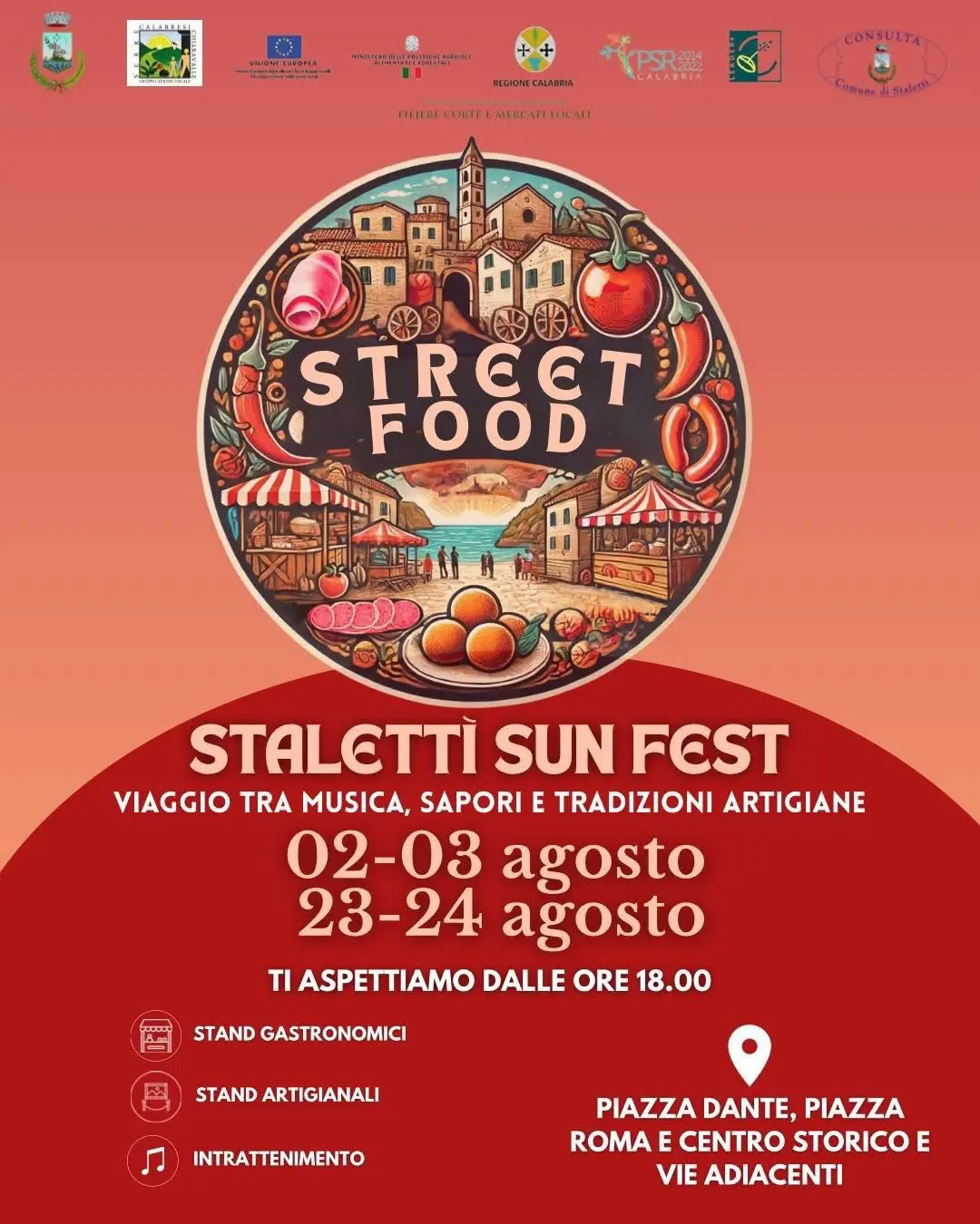 Locandina evento Stalettì Sun Fest
