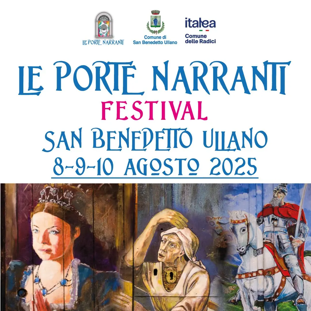 Locandina evento Le porte narranti
