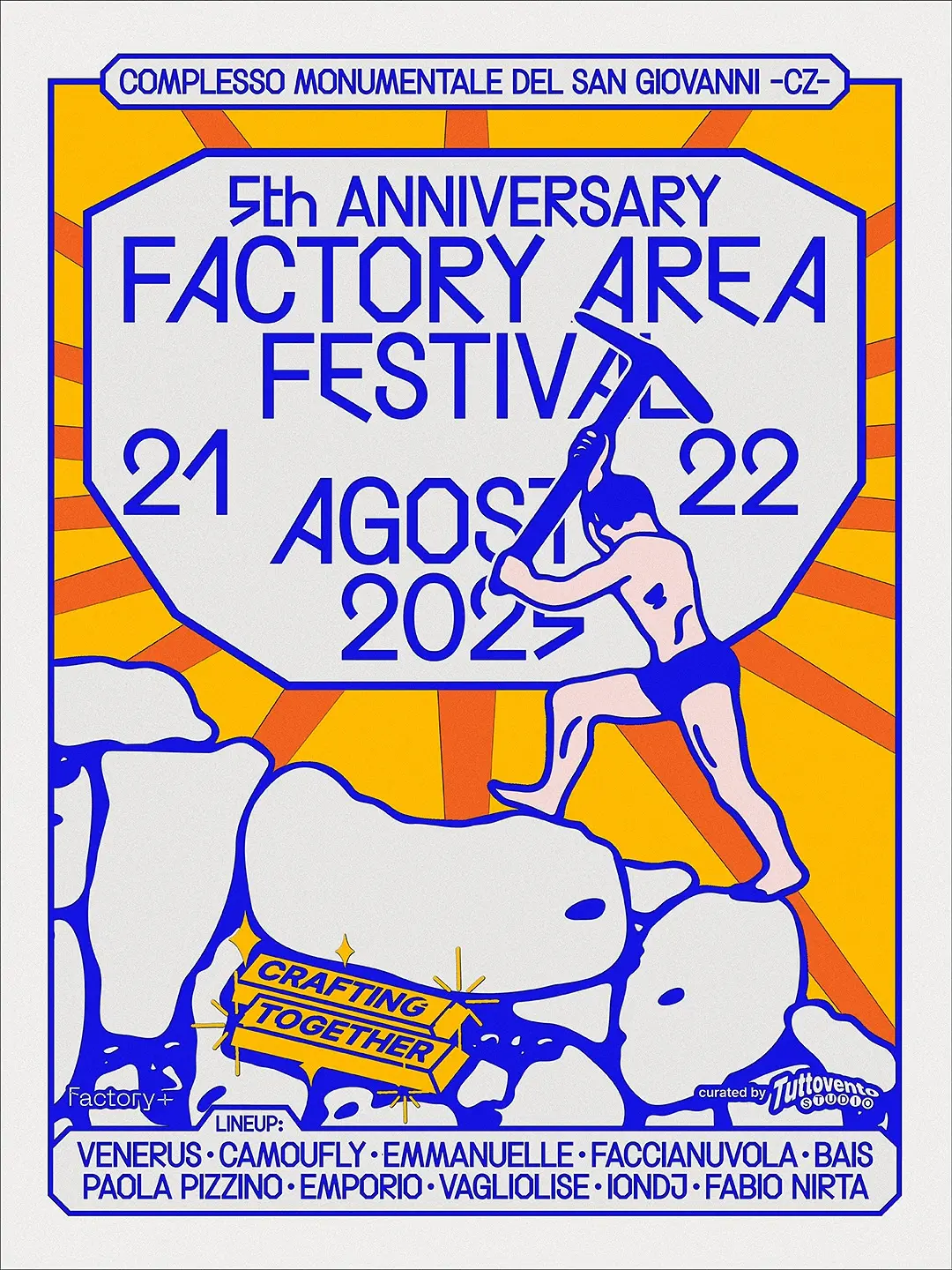 Locandina evento Factory Area Festival
