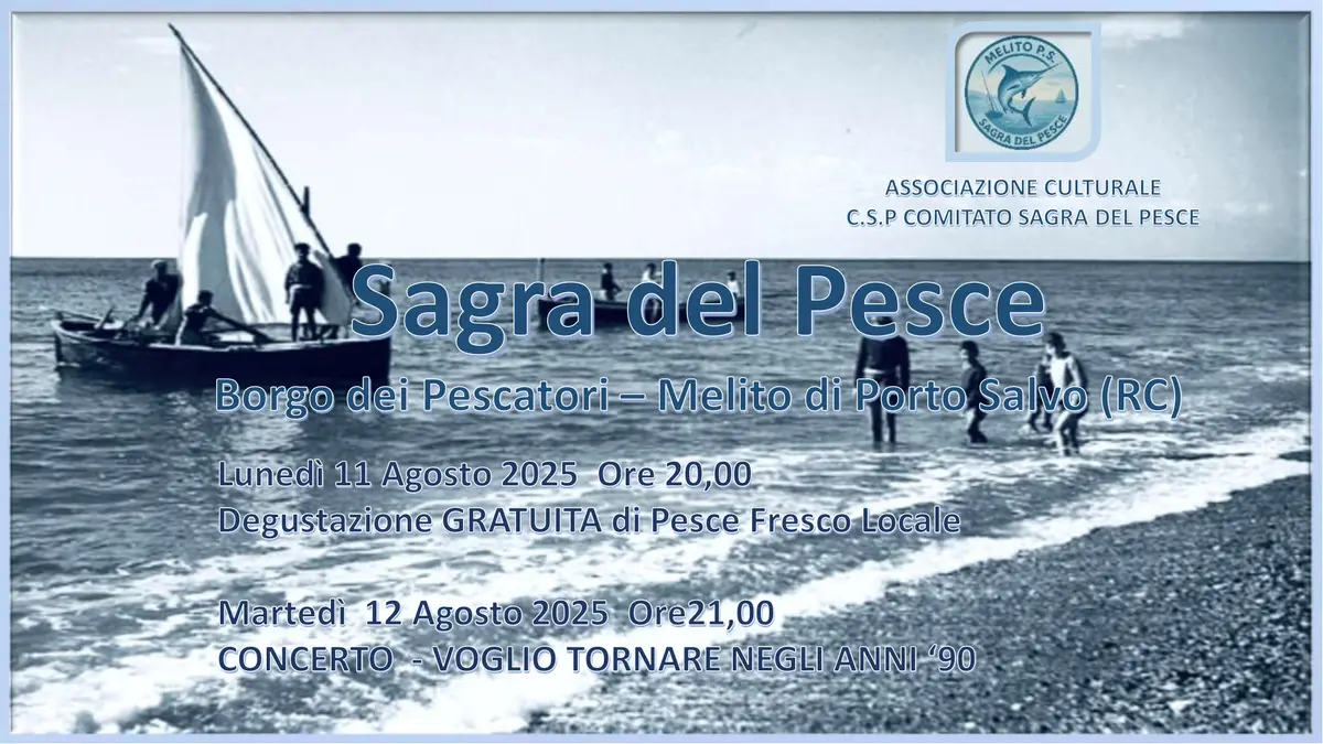 Locandina evento Sagra del pesce
