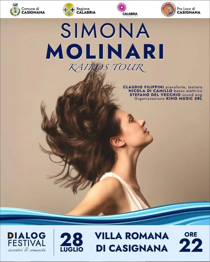 Locandina evento Simona Molinari in concerto