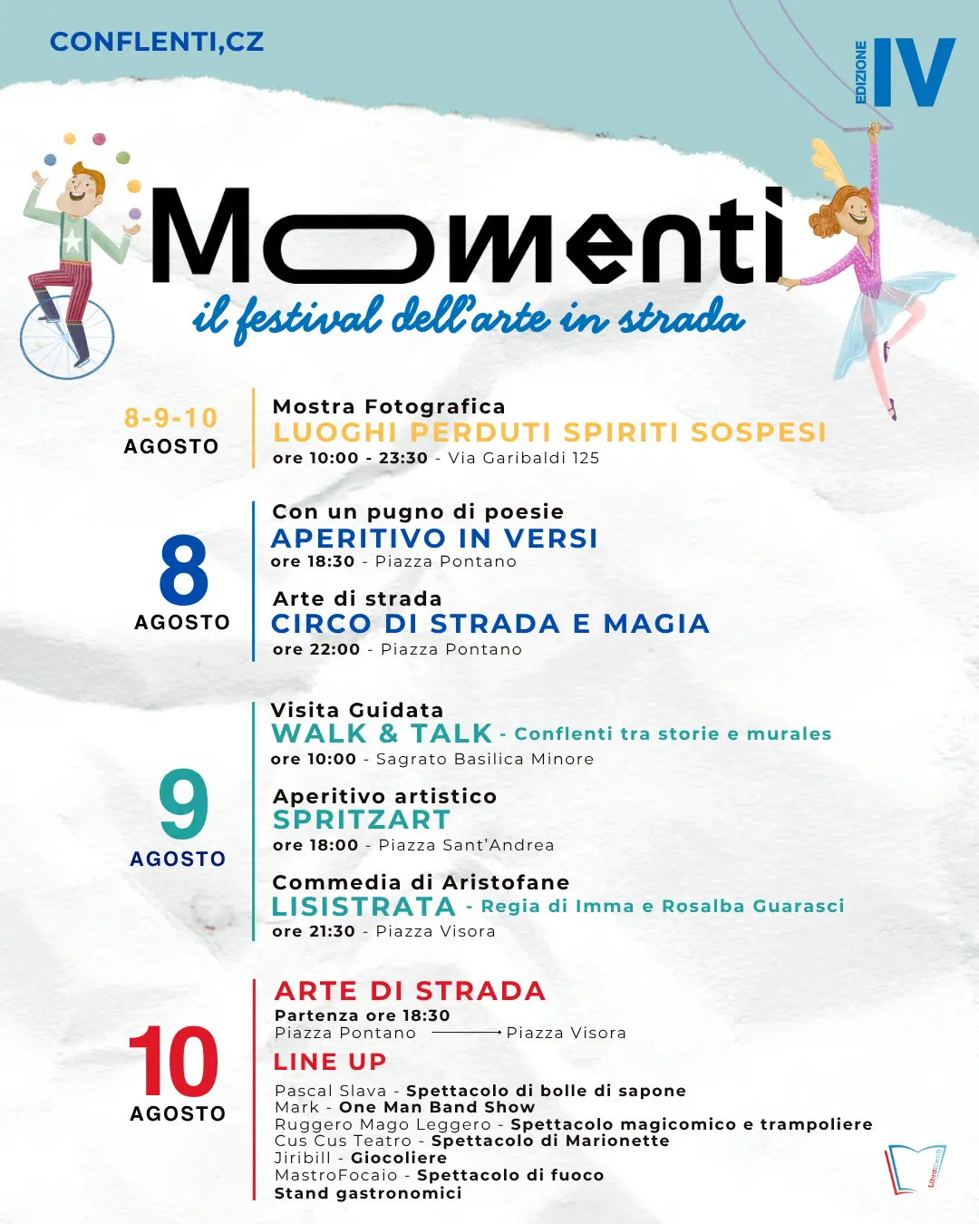 Locandina evento Momenti Festival Conflenti