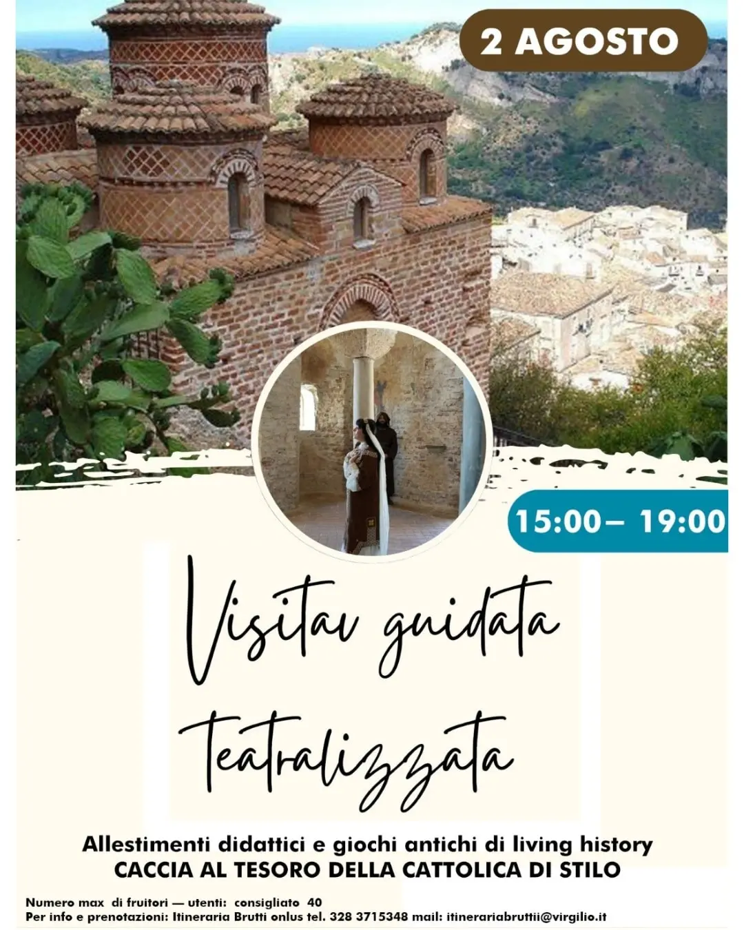 Locandina evento Visita guidata alla Cattolica di Stilo