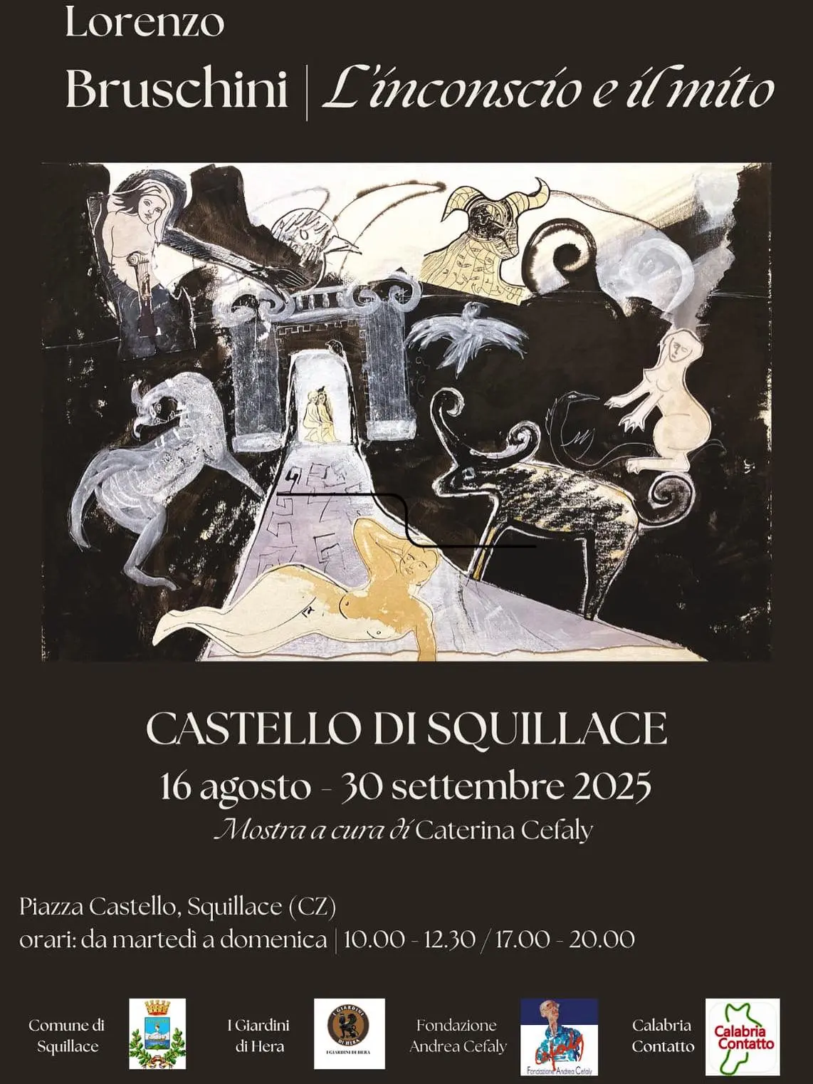 Locandina Mostra Lorenzo Bruschini