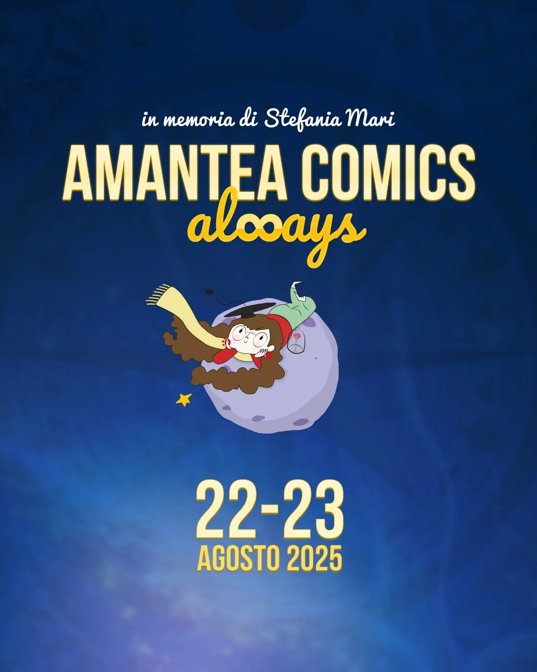 Locandina evento Amantea Comics