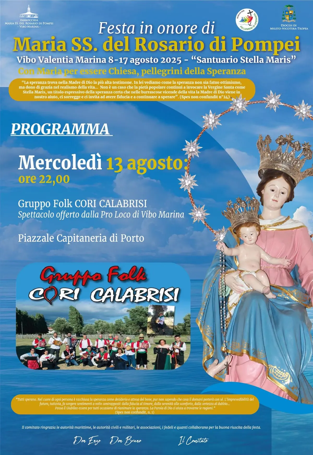 Cori Calabrisi in Vibo Marina