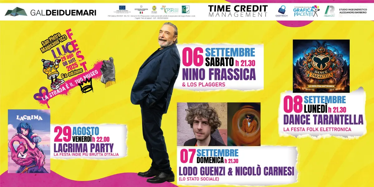 Locandina evento LuceFest