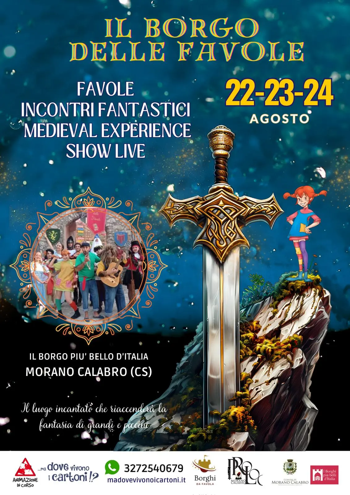 Locandina evento Il borgo delle favole