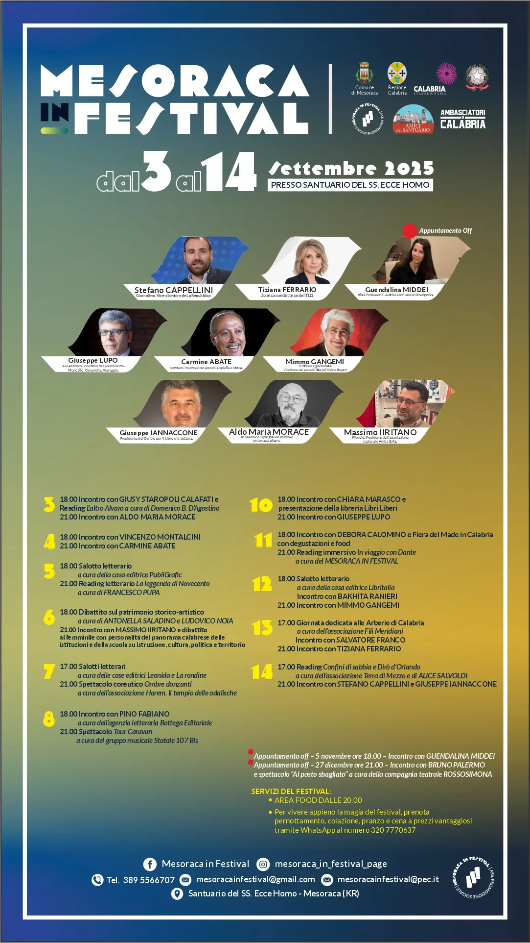 Locandina evento Mesoraca in festival