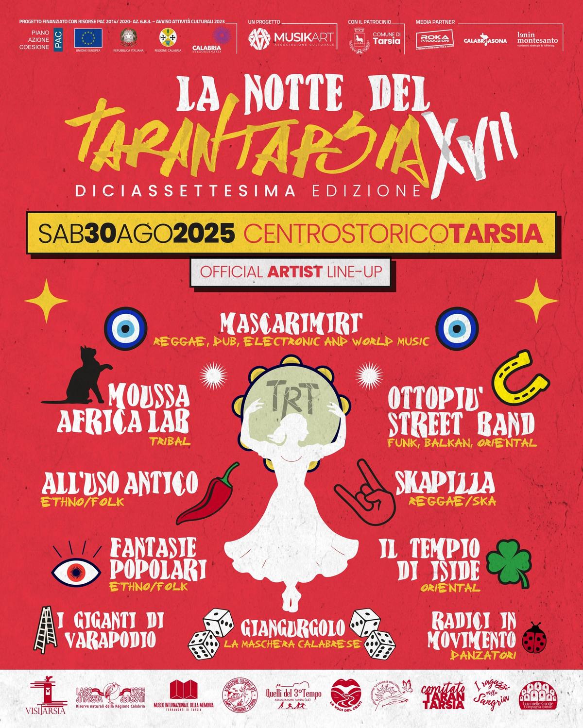 Locandina evento Tarantarsia