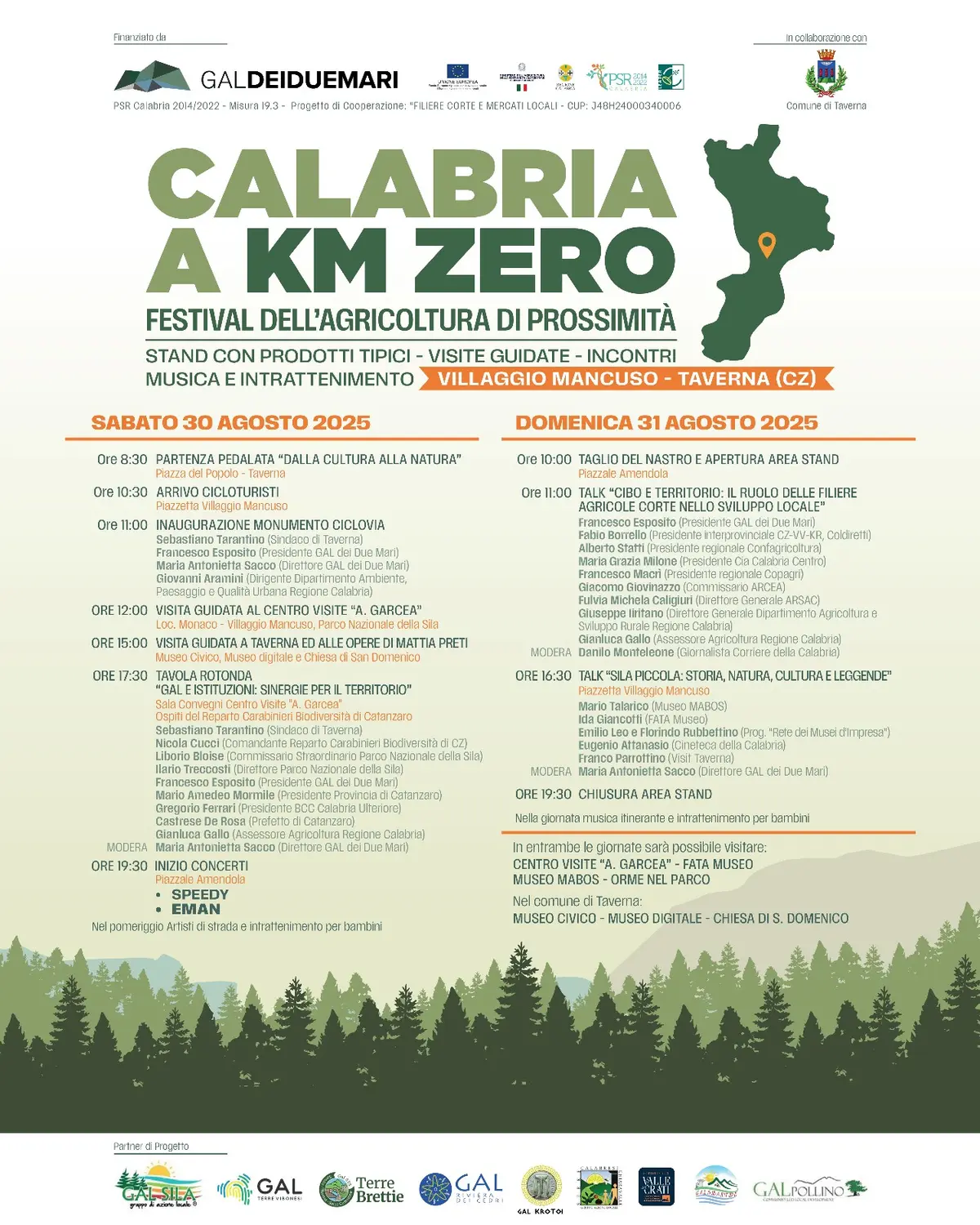 Locandina evento Calabria a km zero