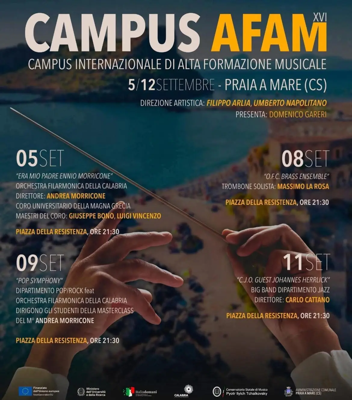 Locandina evento Campus Afam