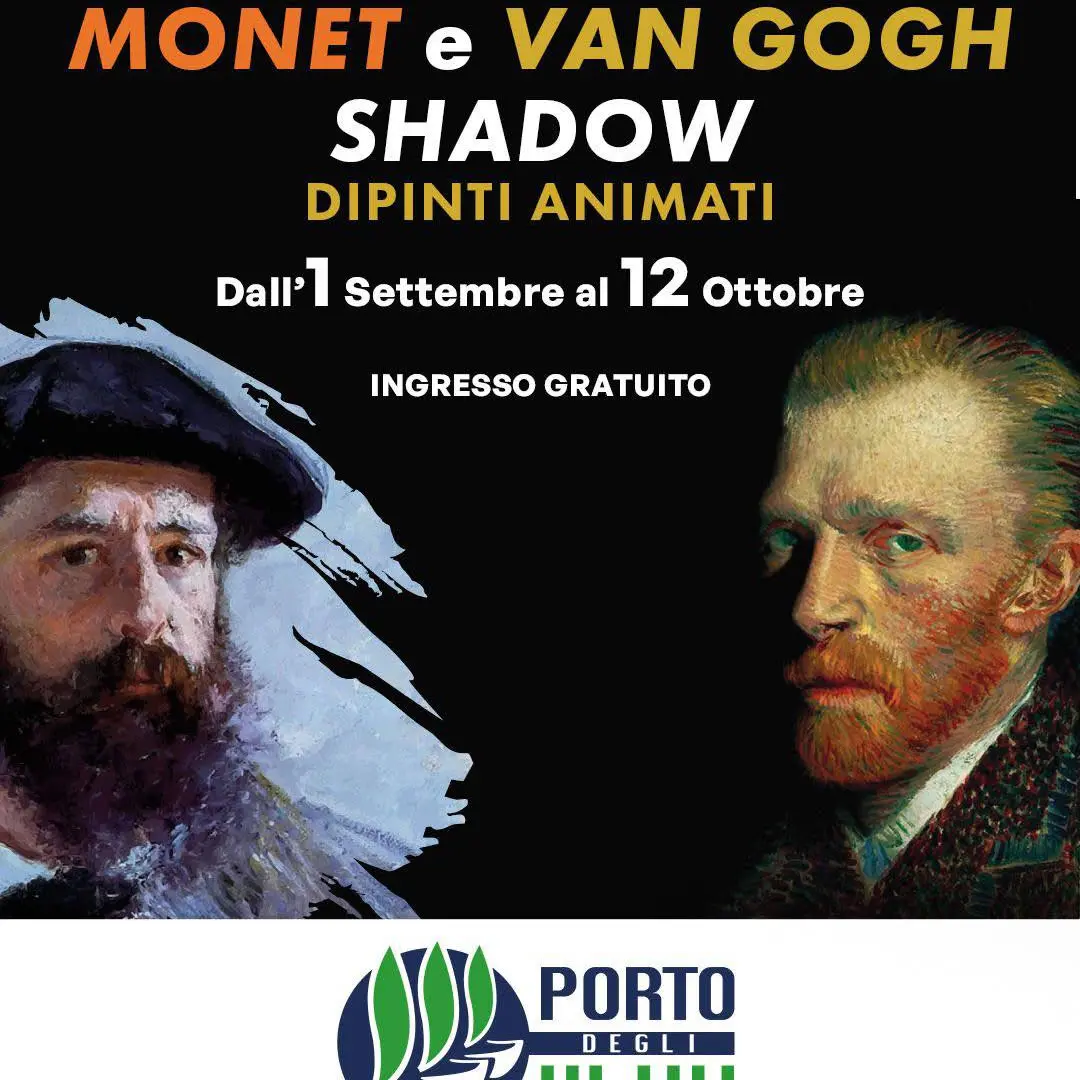 Locandina mostra Monet e Van Gogh