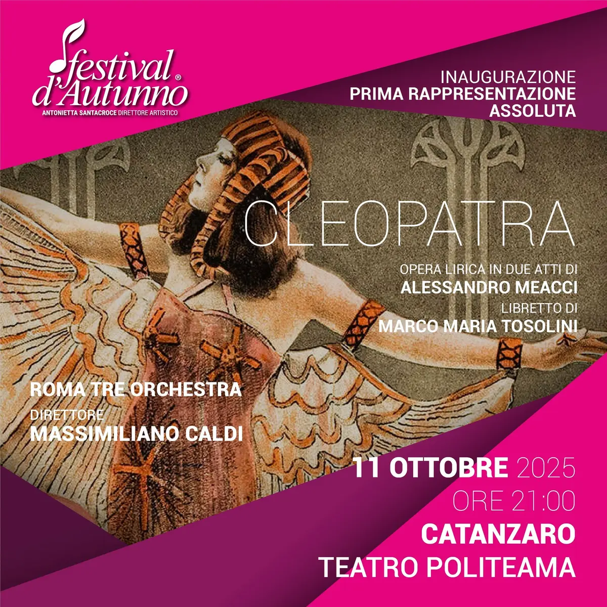 Locandina evento Cleopatra