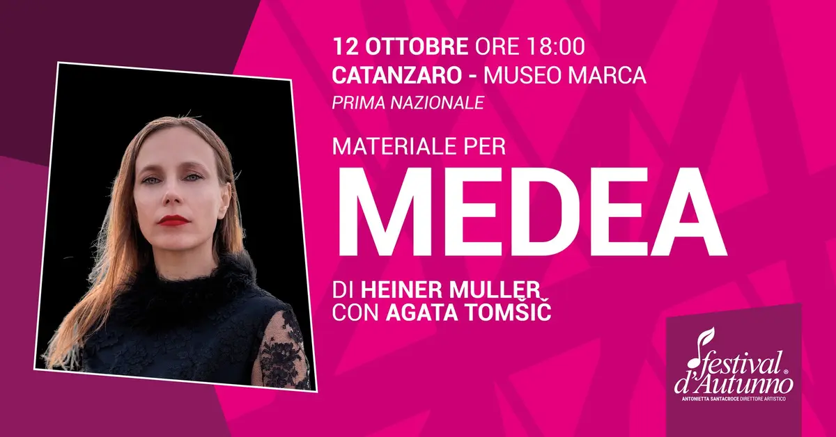 Locandina evento Materiale per medea