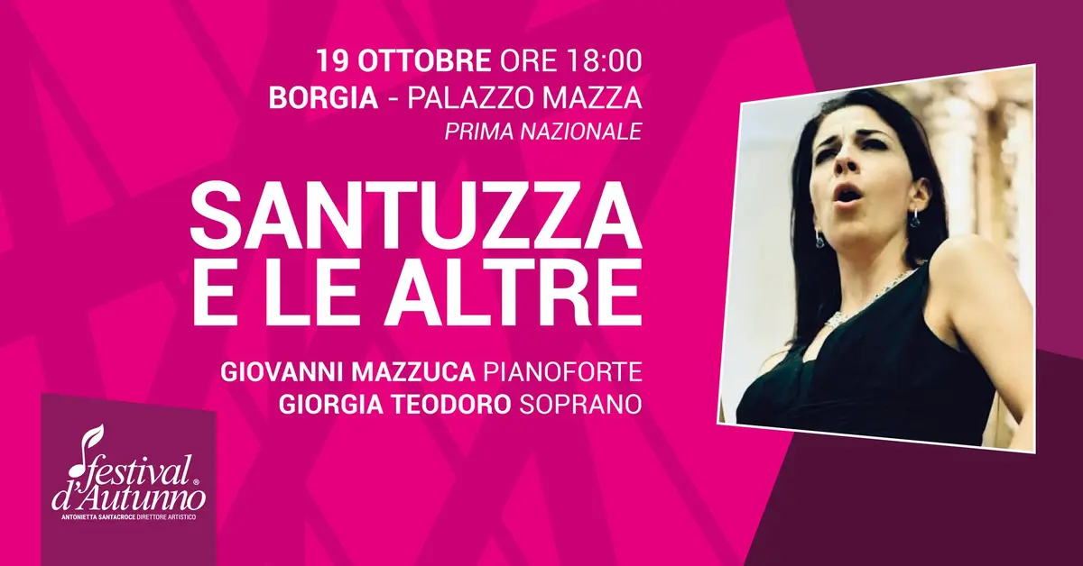 Locandina evento Santuzza e le altre