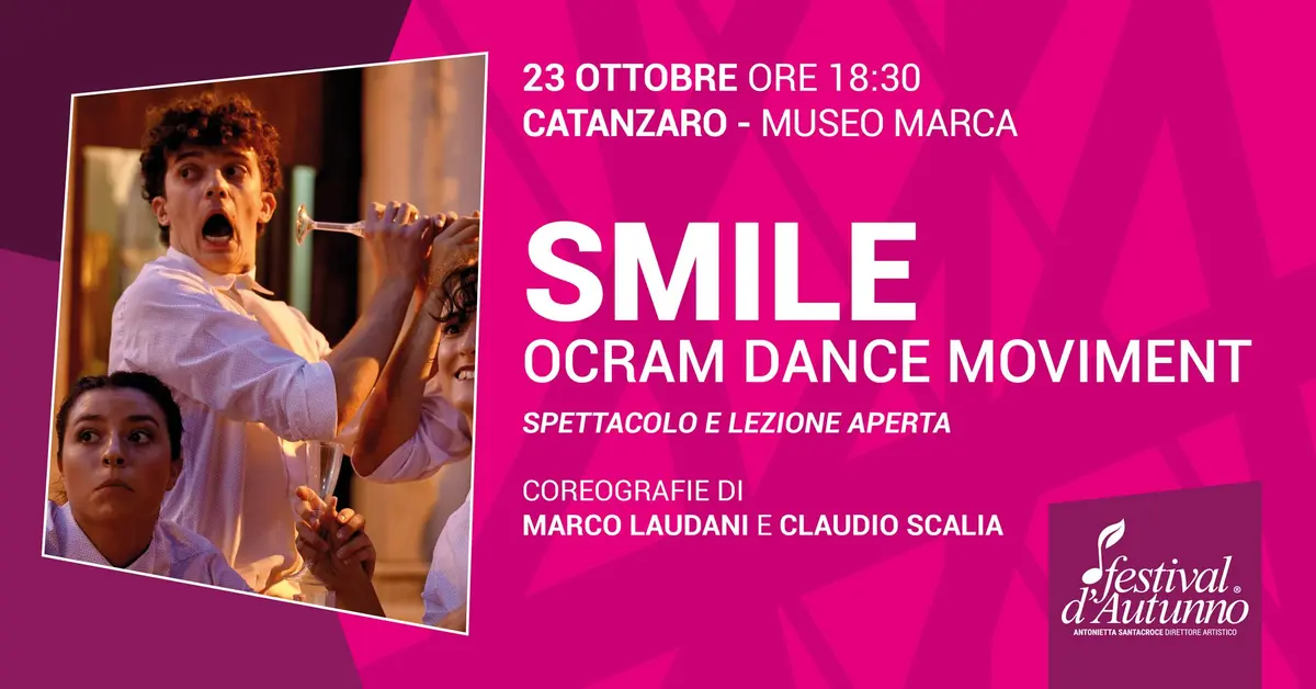 Locandina evento smile
