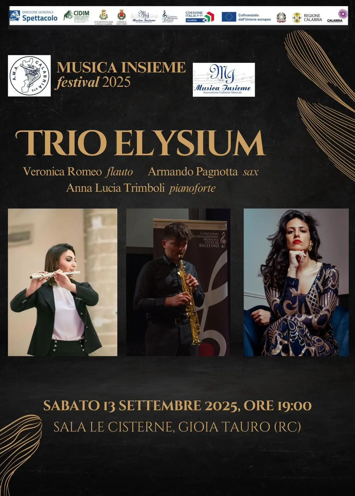 Locandina evento Trio Elysium