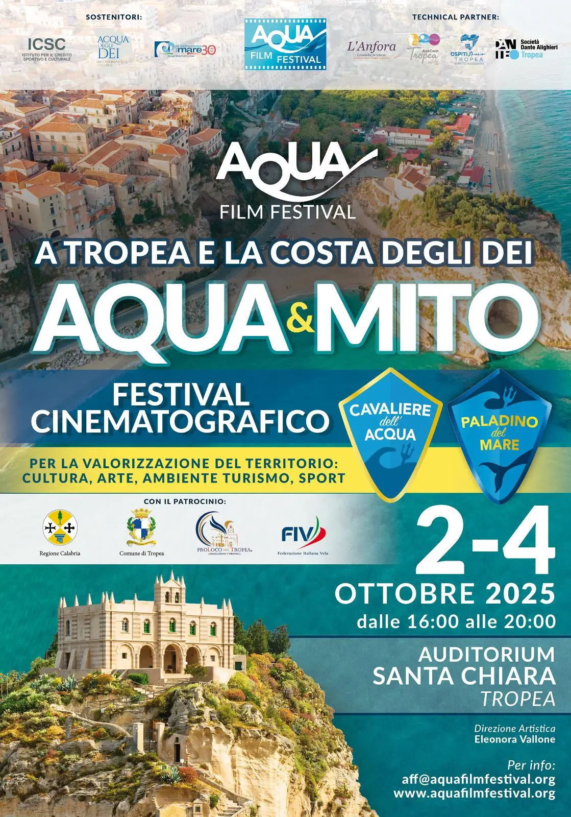 Locandina evento Aqua film festival