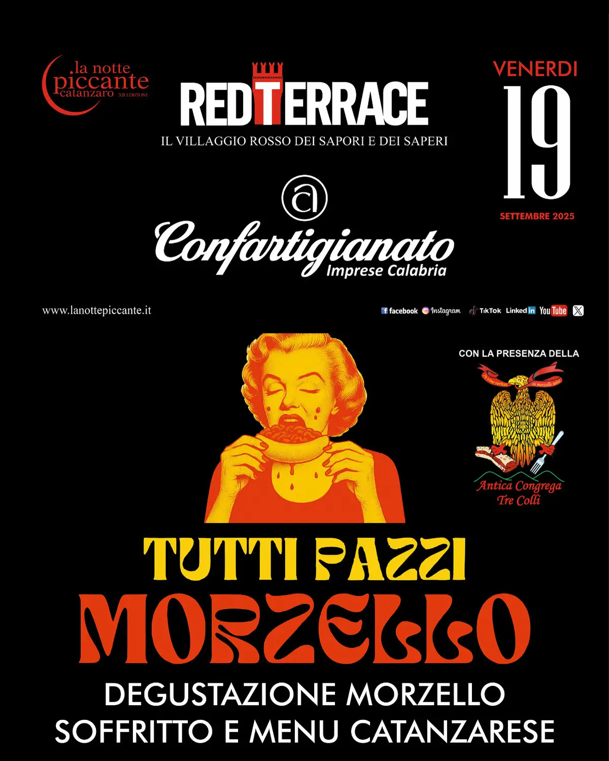 Locandina evento Tutti Pazzi per Morzello