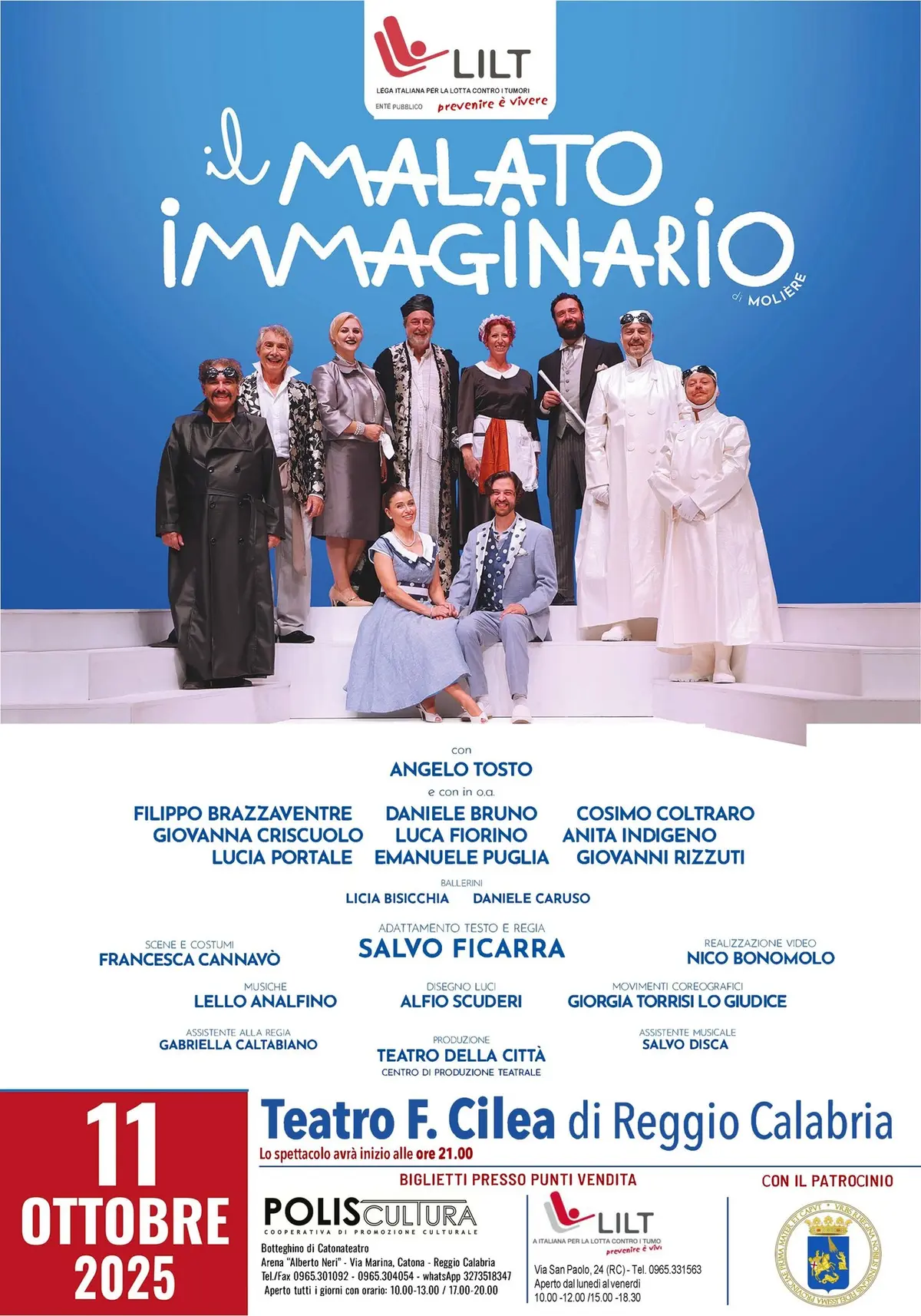 Locandina evento Il malato immaginario